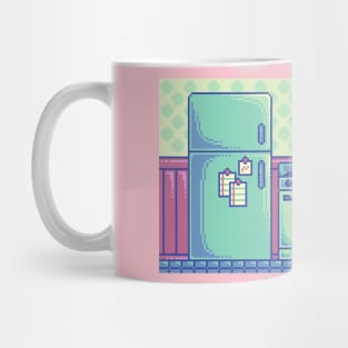 Cozy Pixel Kitchen Mug